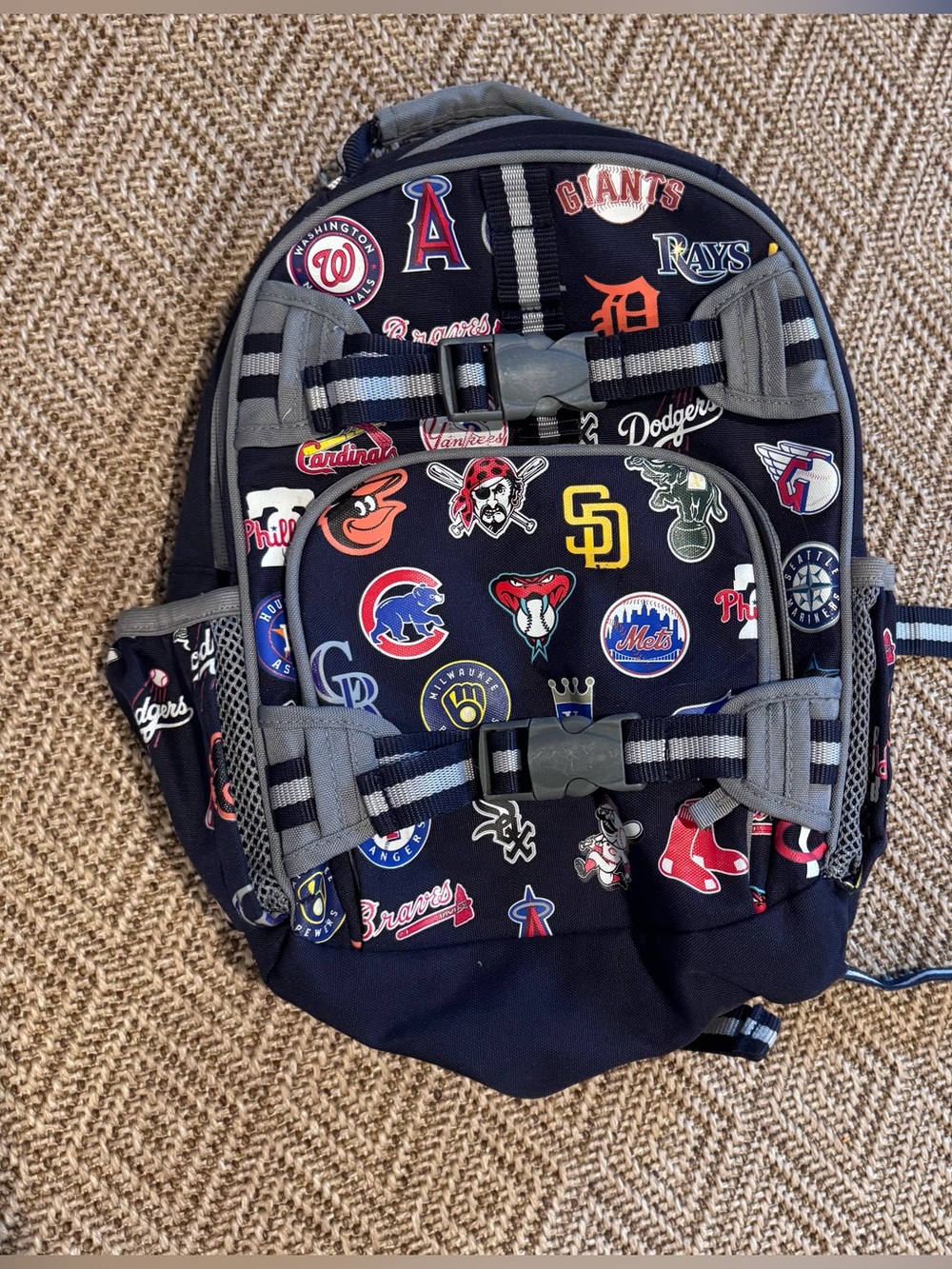Pottery Barn MLB Baseball Backpack - Large - 17” High